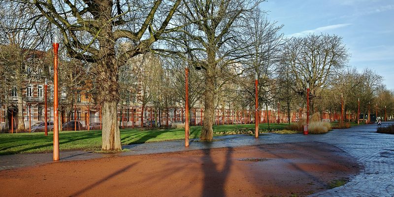 Le parc Jean-Baptiste-Lebas &agrave; Lille